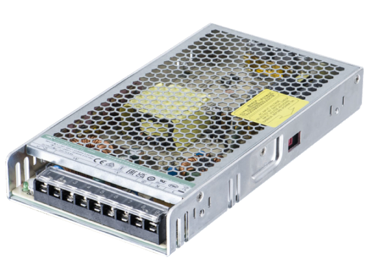 200W Enclosed AC/DC Power Supply
